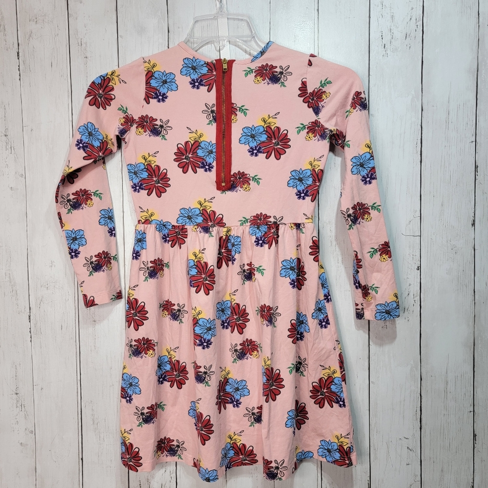 Hanna Andersson G Bundles Print Elizabeth Dress Perfect Pink Size 140 (US 10). - Picture 8 of 10